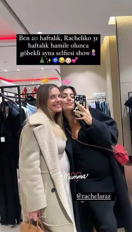 Eda Ece'den hamilelik paylaşımı!